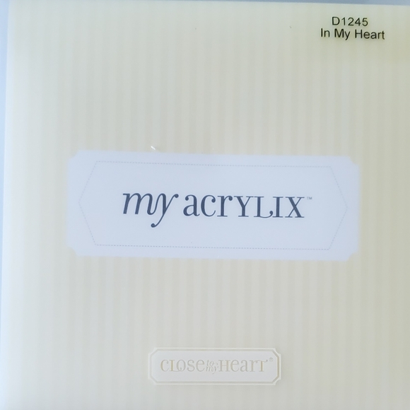 Close To My Heart In My Heart Clear Acrylic Stamps (D1245) - Picture 3 of 3